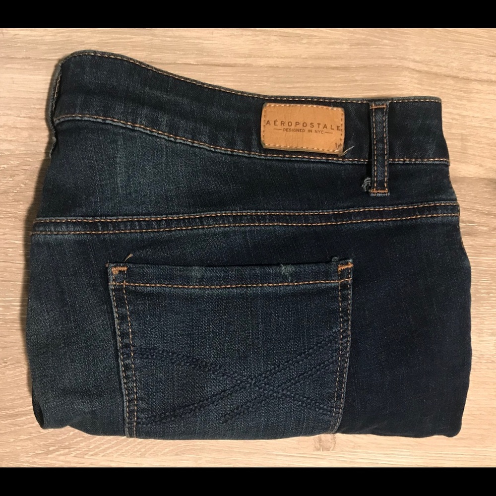 Aeropostale Midi Jean Shorts